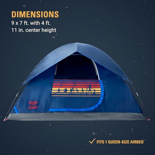 Coleman Stranger Things 4-Person Dome Camping Tent - image 6
