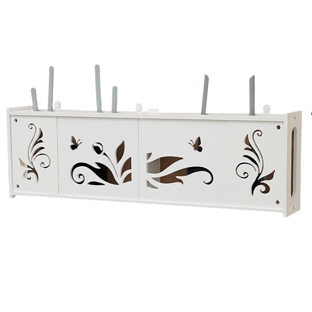 Boîte de rangement routeur WiFi pour cacher les fils au mur