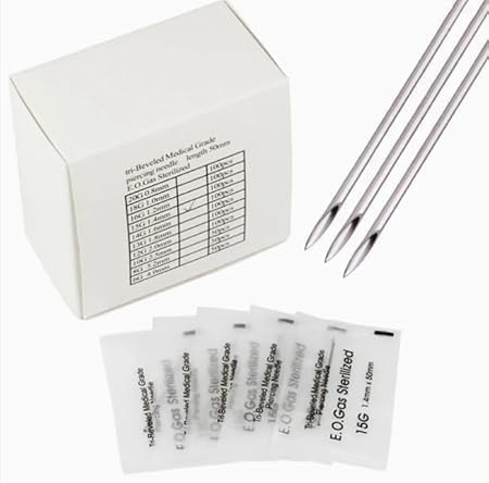ITT 18G Sterilized Piercing Needles, Disposable Stainless Steel Body Piercing Tools (Pack of 10) – Professional Supplies f... - Review, Price and Buying Guide