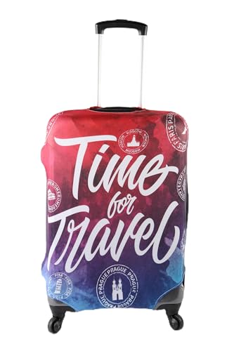 GLN Luggage Cover - Suitcase Covers for Luggage, Washable Luggage Cover - Made Luggage Covers for Suitcase TSA Approved Luggage Cover Protector & Suitcase Covers for Luggage Europe M 22