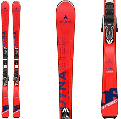 DYNASTAR Speed Zone 6 Skis w/Xpress 10 Bindings Mens Sz 158cm Red