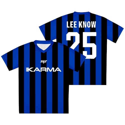 PHARCOYOU SKZ Karma - Camiseta de manga corta con cuello en V y cuello en V para...