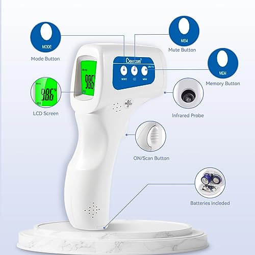 Berrcom JXB-178 Non Contact Forehead Thermometer Digital No-Touch Infrared Thermometer 3 In 1 thumb #6