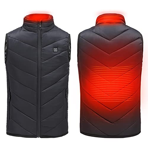 Children Heating Vest with Battery Pack Heated Gilet Electric USB Rechargeable Winter Heated Body Thermal Waistcoat3