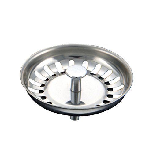 OUNONA Colador Fregadero de Cocina Colador De Residuo Diseño de Doble Capa