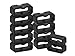 Fastener Rings Compatible with Garmin Vivosmart 3 Vivosmart 4/Vivofit 3 Vivofit 4/Vivofit Jr.3 Vivofit Jr.2 Bands Rubber Replacement Band Keeper Loop Security Holder Retainer Ring