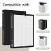 True HEPA Replacement Filter Compatible with SereneLife Air Purifier, AIRTOK AP2301 and Honeyuan ZY3866G Air Purifiers, 3-in-1 High-Efficiency Air Filter, 4 Pack