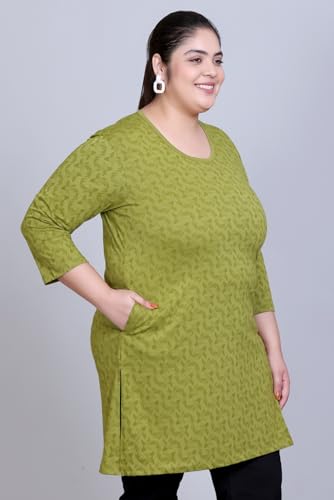Image of RYSH Women's Plus Size Printed Longline Tops