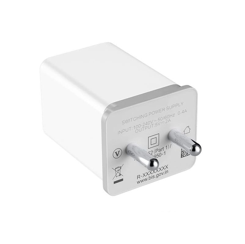 Image of 18W Fast Charging Adapter For Oppop A5S, F5, F1S, A83, A37 | Micro USB Charger Compatible With Oppop Old Series Devices -OPP, Black