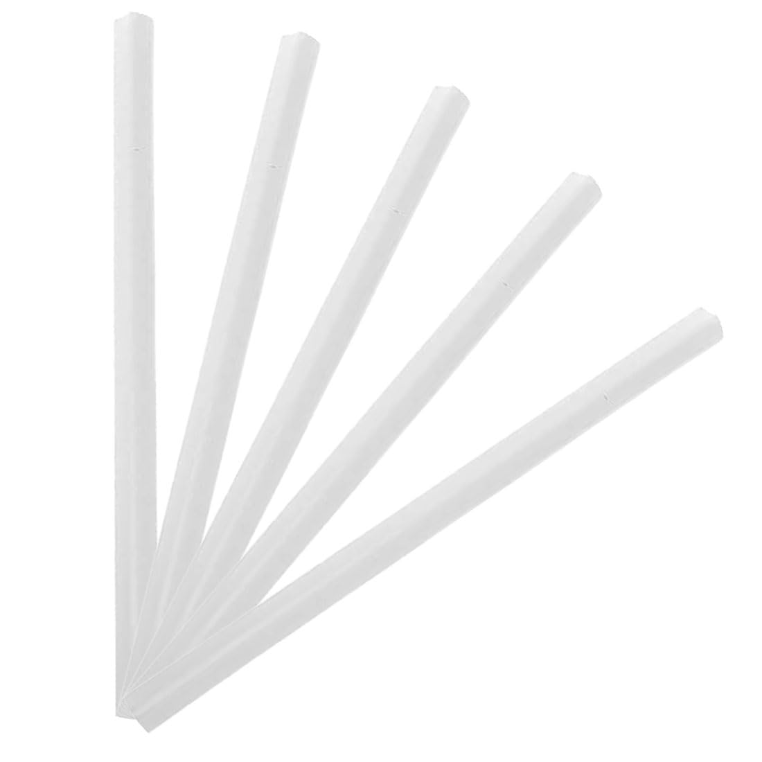 30.5cmx2.5cm Plastic Slide Binders White, A4 Spine Bars, Binding Bars Slide Grip for Report Cover Presentation Office Document, 10PCS