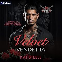 Velvet Vendetta Audiolibro Por Kat Steele arte de portada