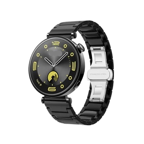 [LOKLNEYK] ɓKHuawei Watch GT5 Pro /42mm/GT5 /41mm /GT4ɓK18mmZ~bN+^Xgbv(Black,For Huawei GT5 41mm)