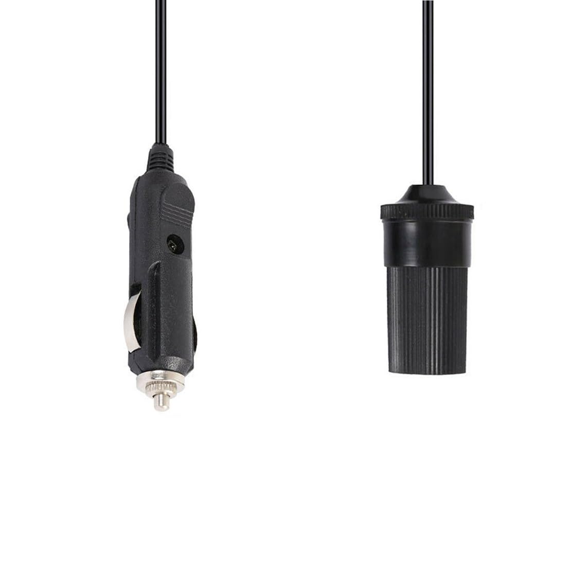 [Części samochodowe] 12V 16 stóp gniazdo do zapalniczki samochodowej przedłużacz adapter do kabla wtyczka Heavy Duty [Łatwe do wymiany]