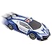 Vokodo Police RC Toy Super Exotic Large Remote Control Sports Car with Working Headlights and Police Lights (Blue)