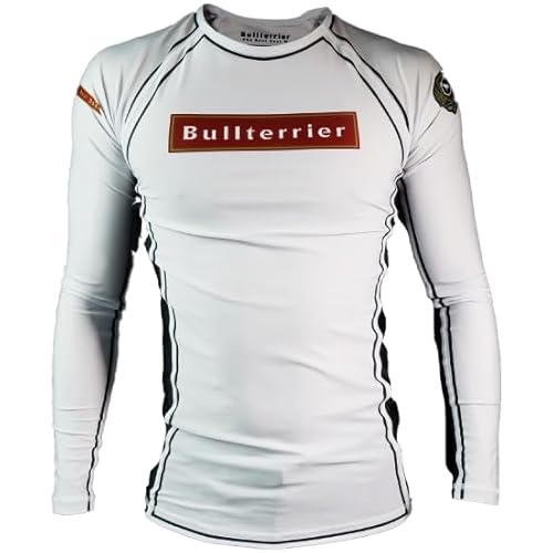 [BULL TERRIER] �u���e���A bj-019 ���b�V���K�[�h Rank3.0 ���� �� �u���W���A�� �_�p (JP, �A���t�@�x�b�g, 2XL, WHITE)