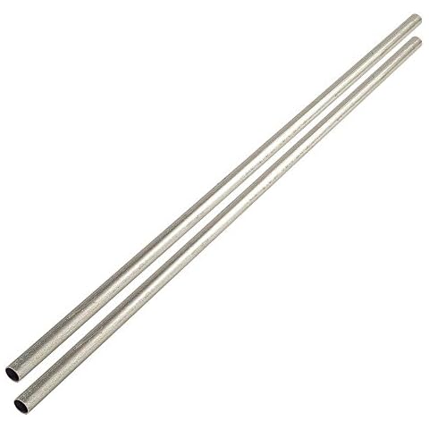 Tommy Docks Galvanized Steel Dock Pipe 2 Pack - 8 FT Normal Duty - 1.66 in Diameter - Superior Dock Post Cover