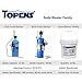 TOPENS Abrasive Soda Blaster Media 40 Mesh 20 lbs. for Sand Blast Cabinet Blasting Fine Abrasive Media Sodium Bicarbonate