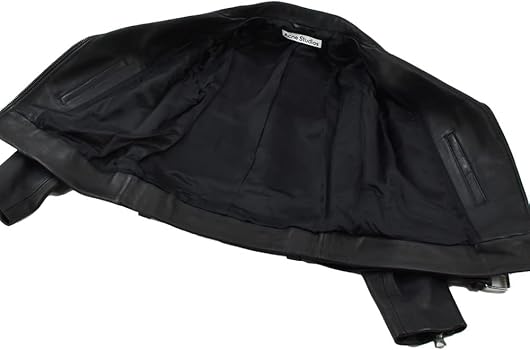 Amazon | 【アクネストゥディオズ】ライダース レディース クロップド