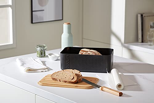 Kleiner Brotkasten Bodum 11740-01 Bistro aus Kunststoff und Holz