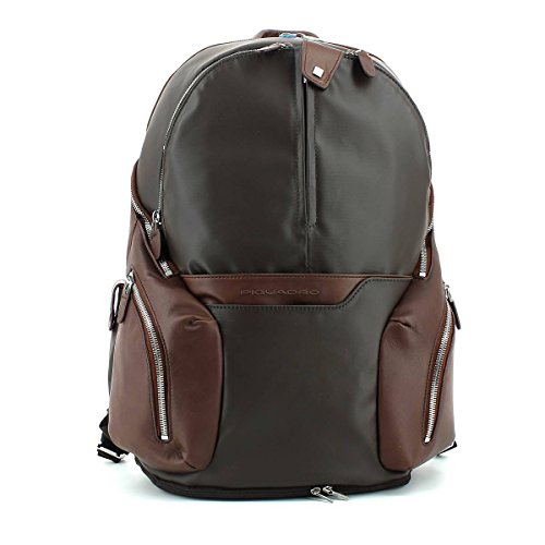 Preisvergleich Produktbild Piquadro Coleos Collection CA2943OS - Rucksack aus Leder - Dunkelbraun
