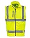 Produktbild Yoko HV006 Softshell-Bodywarmer, Warnweste, atmungsaktiv und wasserdicht Gr. XXXL, Neongelb