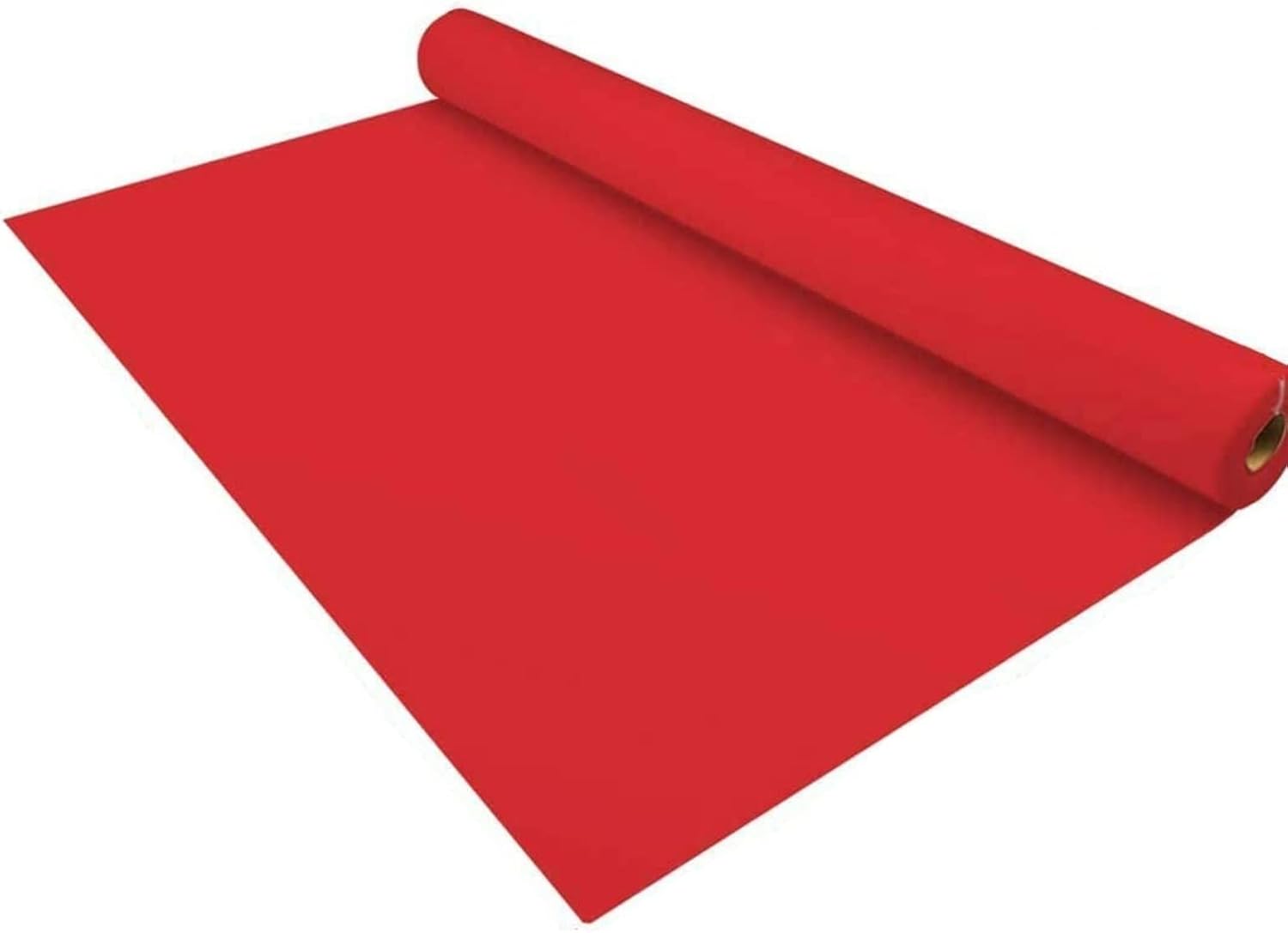 Red Wedding Aisle Carpet 10m 20m Non-Slip Walkway Runner Roll Wear-Resistant Rug Runner with 1 Piece Carpet Tape for Birthday Party Christmas, 2mm Thickness (Size : 1.2x10m)
