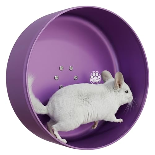 15 Chinchilla Exercise Wheel for Cage (Purple)