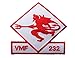 VMF-232 Red Devils Patchâ€“ Sew On