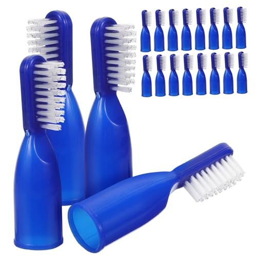 Ipetboom 20Pcs Compact Mini Toothbrush with Soft Bristles Ergonomic Grip for Correctional Facilities Care Convenient and Practical Oral Accessories