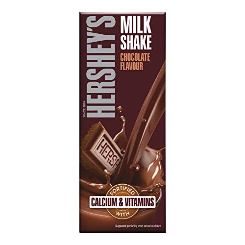 Image of HERSHEY'S Milkshake Chocolate, 180Ml (Pack Of 4) - Liquid