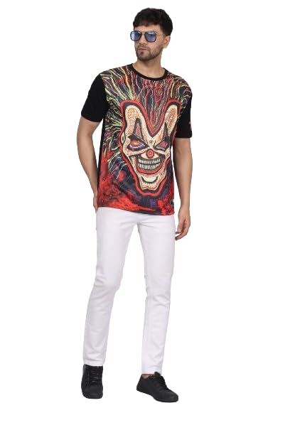 PsychedelicInsane Exclusive| Limited Edition Multi Color | Digital Printing | PSY Insane Joker |UV Glow Classy Fit Sando