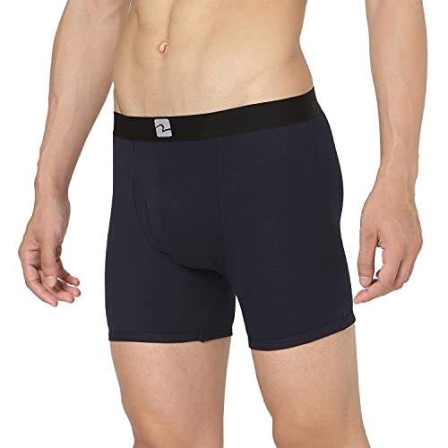 Image of Underjeans Mens Cotton Blend Trunk - Pack of 2