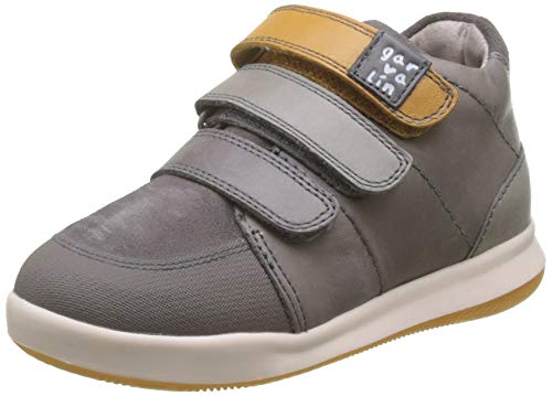 Garvalín 191401, Botas Clasicas para Niños, Gris (Antracita Y Marengo (Kaiser Y Serraje) B), 31 EU