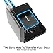 SABRENT USB 3.0 to SATA External Hard Drive Lay Flat Docking Station with Built in Cooling Fan for 2.5 or 3.5in HDD, SSD [Support UASP and 22TB] (EC-DFFN)