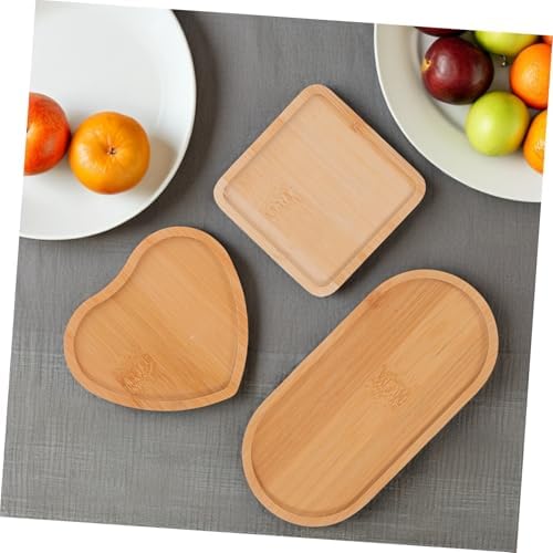 NUOBESTY 3 adet bambu altlık, el işi için, küçük bitki altlığı, içecek altlığı, tepsi, ev dekorasyonu, yemek masası için - Görsel 7