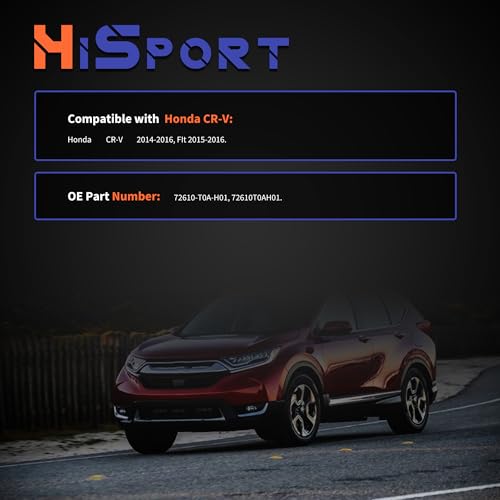 Image of HiSport 72610-T0A-H01 Door Lock Actuator Rear Passenger Side Compatible with Honda CR-V 2014-2016, FIt 2015-2016, 72221