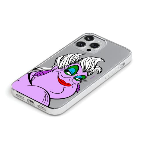 Ert Group Mobile Phone Case For Iphone 13 Pro Max Original And Officially Licensed Disney Pattern Ursula 001 Optimally Adapted To The Shape Of The Mobile Phone, Partially Transparent Case Made Of Tpu #TOP3