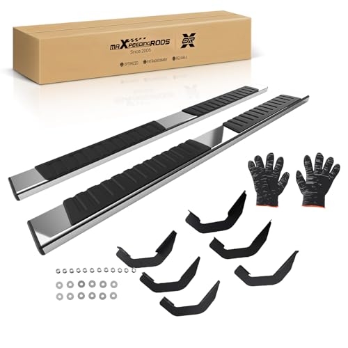Estribos laterales Nissan Frontier 2005-2024 acero inox