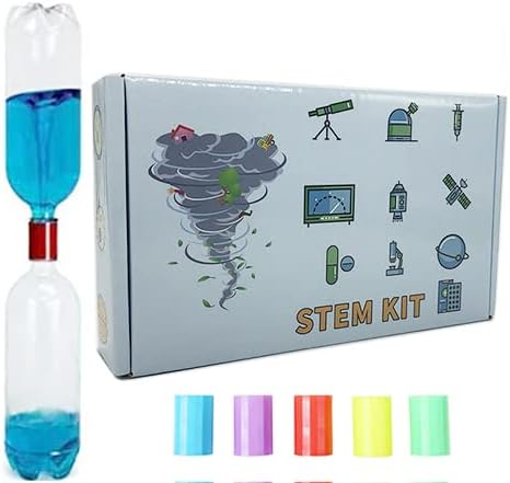 TeiRAY 10 Pieces Tornado Bottle Connectors Cyclone Plastic Tornado Tube Connectors for Scientific Experiment Test,Vortex Bottle Connector, Bottle Connector Tornado 2 Liter