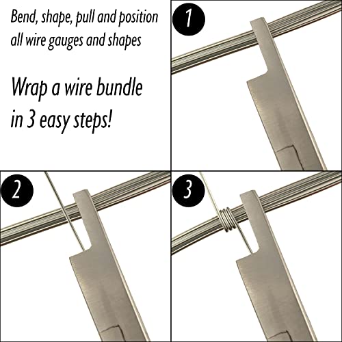 Pince de fabrication WrapMaker anti-rayures pour fil de bijouterie - 3
