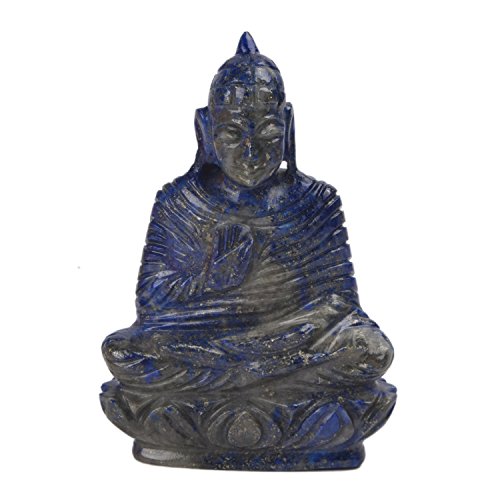 GEMHUB Approximately 195 Ct. Natural Lapis Lazuli Gemstone Figurine Sculpture