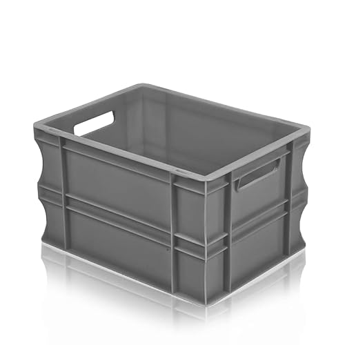 Sunbox Caja apilable, cubeta apilable, medidas para interior y exterior (40x30x22cm - 20L) TEG43/22