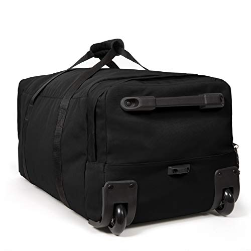 Eastpak Leatherface L + Bolsa De Viaje, 86 Cm, 104 Liters, Negro (Black) #TOP7