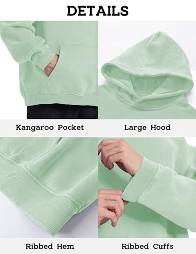 Image of Hatant Oversized Hoodie Sweatshirts for Men Couples Heavyweight Hoodies Pullover Vintage Mens Acid Wash Sweaters Clothes 2026