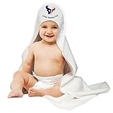 NFL Houston Texans White Hooded Baby Towel