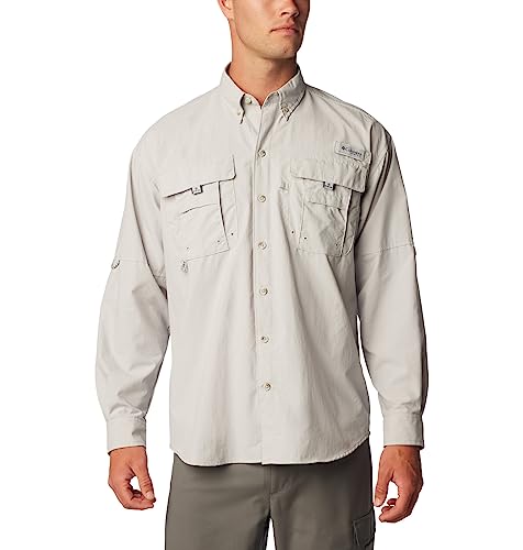 T-Shirt de Sport à Manches Longues Columbia Homme Gris Taille L Respirant
