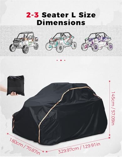 Housse UTV extérieure imperméable pour protéger votre Talon 1000R lors des sorties - 2