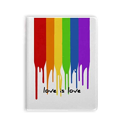 Carnet de notes LGBT Love is Love souple pour ne plus perdre vos idées et écrire confortablement
