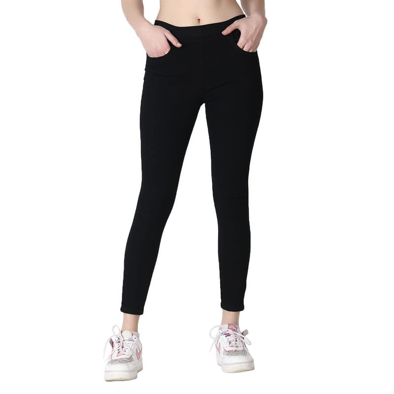 KGN FASHIONSkinny Fit Solid Ankle Length Stretchable Pant|High Waist Jeggings for Women/Girls