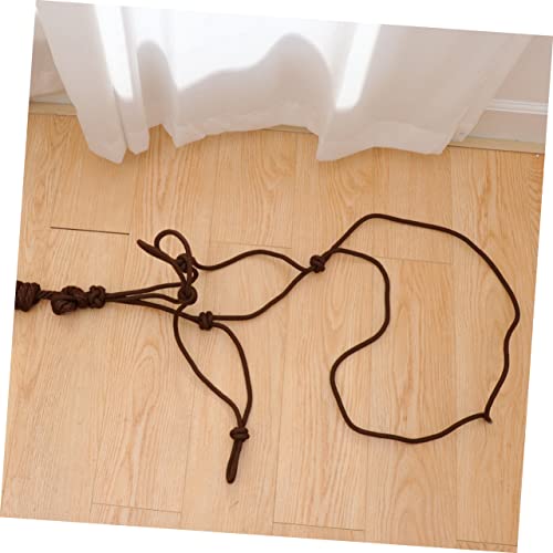 Parliky Corda Treinamento Cavalos Corda Pescoço Cavalo Capa Cabeça Cavalo Cruz Sagrada Freio Cabeçad